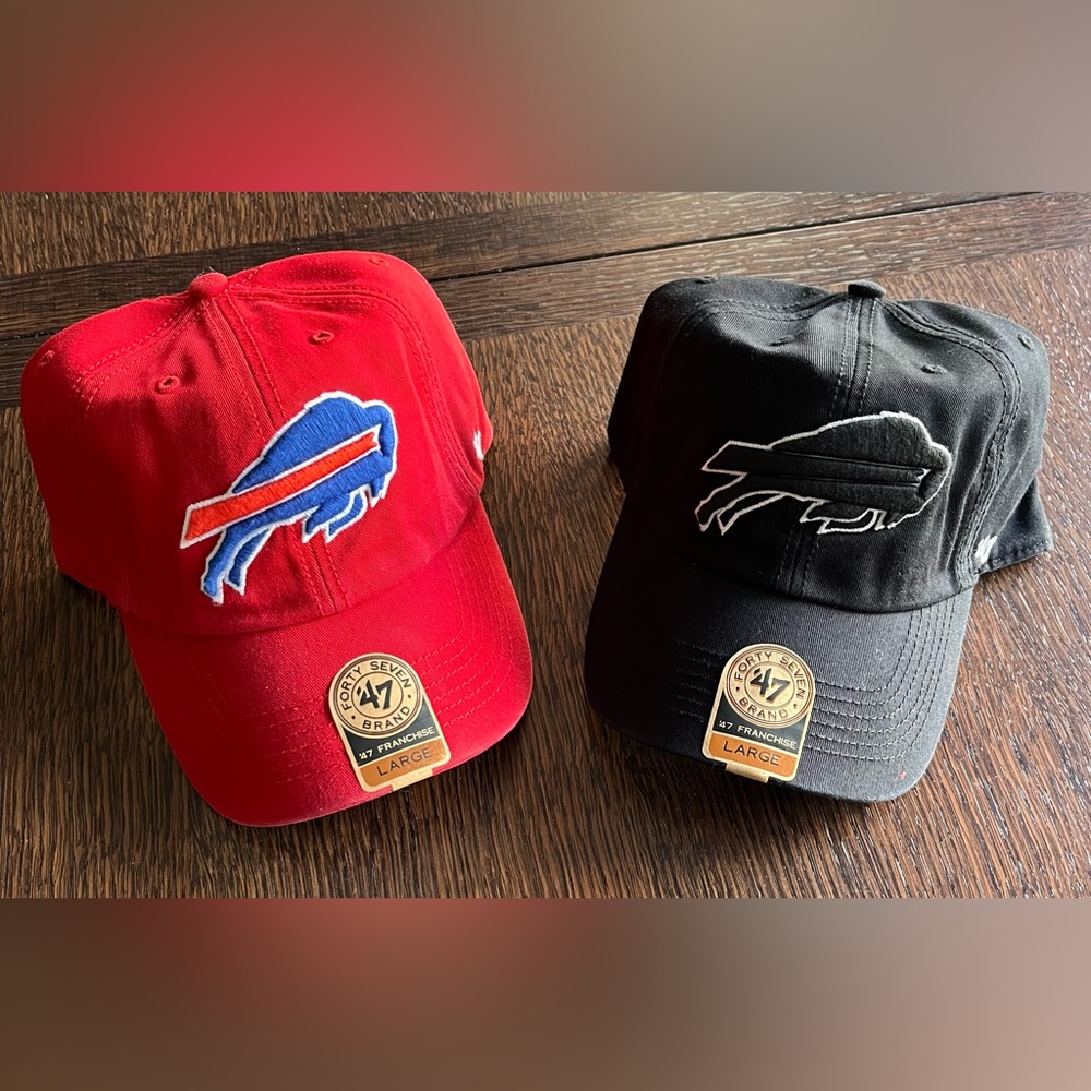 Buffalo Bills NFL ‘47 Brand hat bundle.  Size Large.